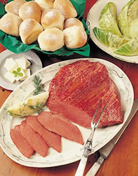 corned beef with dilled cabbage recipe