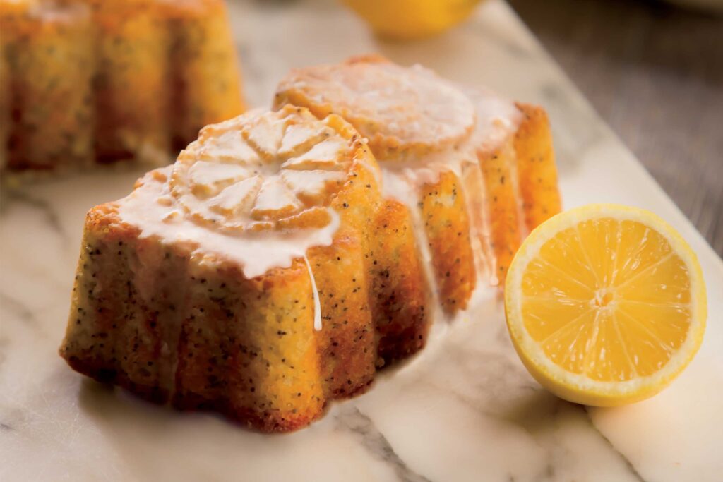 Lemon Lime Poppyseed Cake