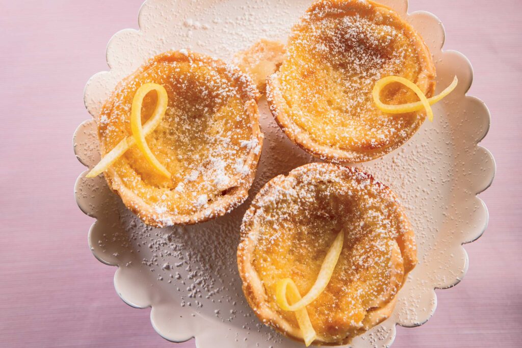 Mini Lemon Chess Pies