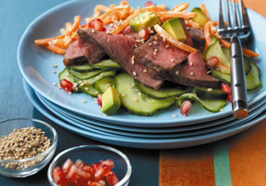 Beef California Roll Salad
